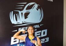 Gana alumna de Cecyte Sonora medalla de oro en competencia nacional de boxeo
