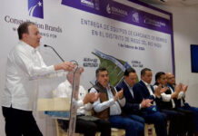 Impulsa Gobernador Durazo desarrollo de productores del Valle del Yaqui con sistema de bombeo