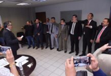 *TOMA PROTESTA ALCALDE A DIRECTIVOS DEL OOMAPAS DE CAJEME*