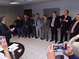 *TOMA PROTESTA ALCALDE A DIRECTIVOS DEL OOMAPAS DE CAJEME*