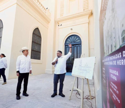 Gobernador Durazo recupera patrimonio histórico con entrega de segunda etapa de restauración de Catedral de Hermosillo